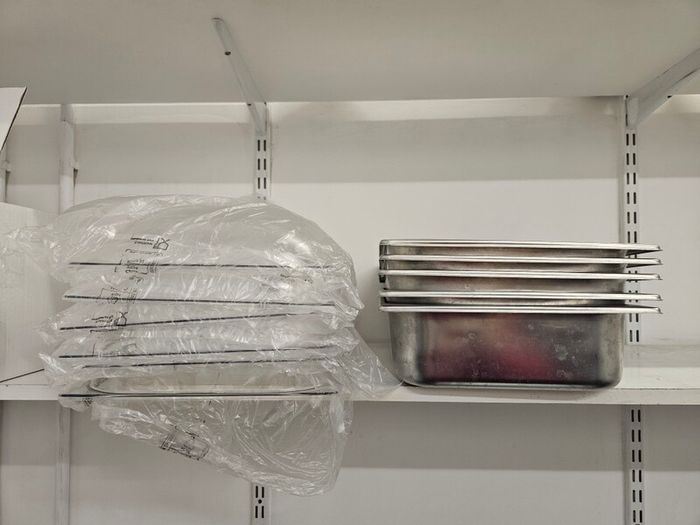 Ice cream/gelato pans and lids