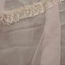 2 Cream Voile Curtain Panels Image 5
