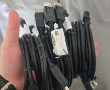 Displayport to displayport cables 180cm