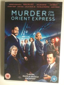 Murder On The Orient Express (Kenneth Branagh Film)[2017] Tom Bateman, Penelope Cruz, Willem Dafoe, Judi Dench, Johnny Depp, Josh Gad, Derek Jacobi, Leslie Odom Jr., Michelle Pfeiffer & Daisy Ridley [Movie DVD]
