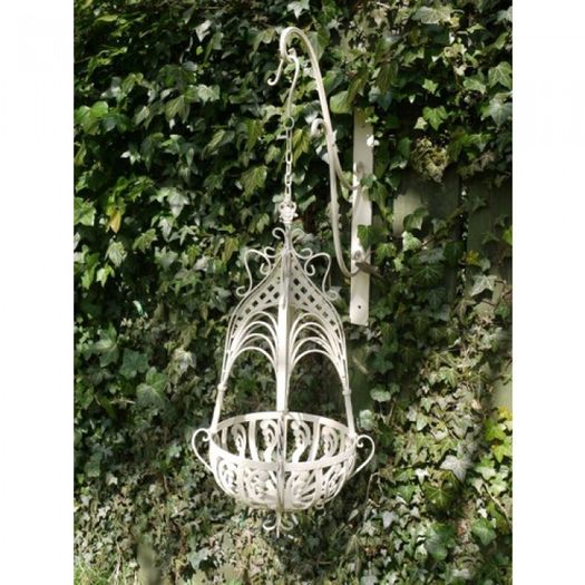French Cast Hanging Baskets