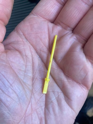 vintage star wars Luke Bespin saber