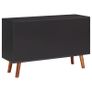Sideboard 110x35x70 cm Solid Acacia Wood and MDF Image 5