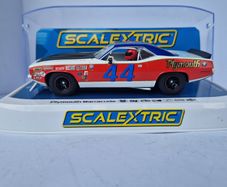 Scalextric C4525 Plymouth Barracuda - Spa Summer Classic 2023 Slot Car