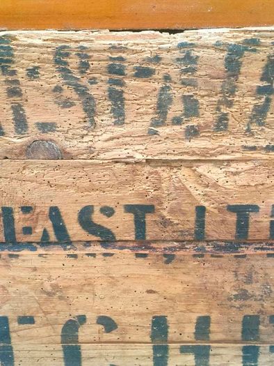 Large Art Deco Irish wooden sign
