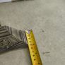 Rare find Crucifix of Lourdes, Art Deco period from the 1920s Materials: Metal Image 7
