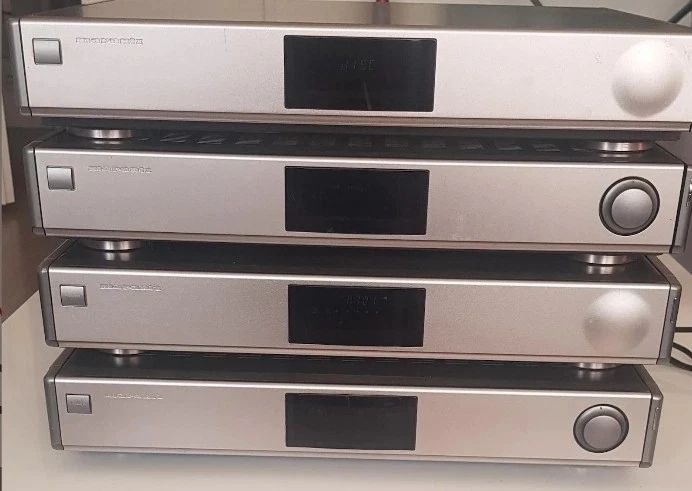 Rare Marantz Titanium System iconic Design Motorised Door Panels 4 piece System really rare fully serviced with original Remote