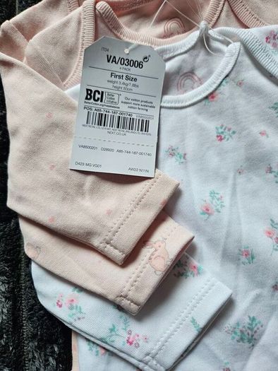 Newborn Next Long-Sleeved Bodysuits