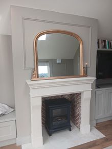 Ornate  Arch Mirror