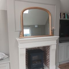 Ornate  Arch Mirror