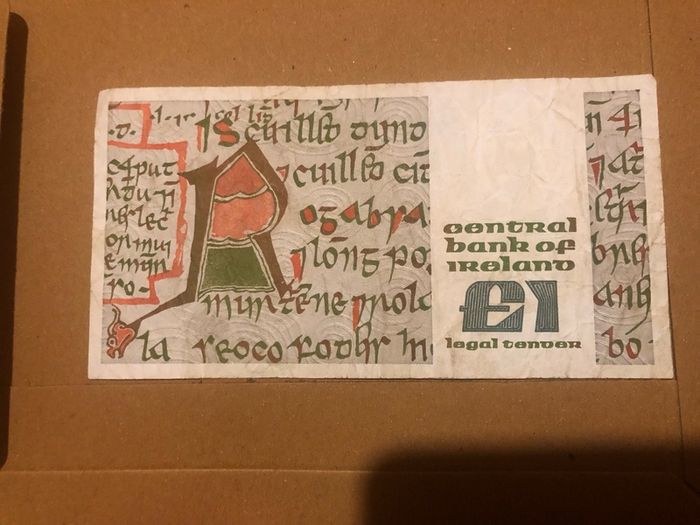 5 x Irish Pound B series