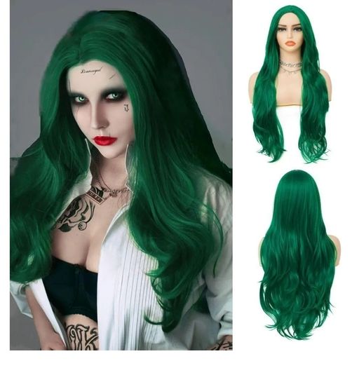 green wig