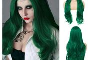 green wig
