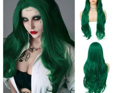 green wig