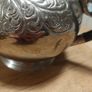 Vintage Round Embossed Edwardian Style Tea Pot Image 3
