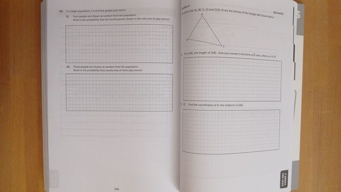 Maths Ordinary Level Leaving Certificate Exam Papers 2026