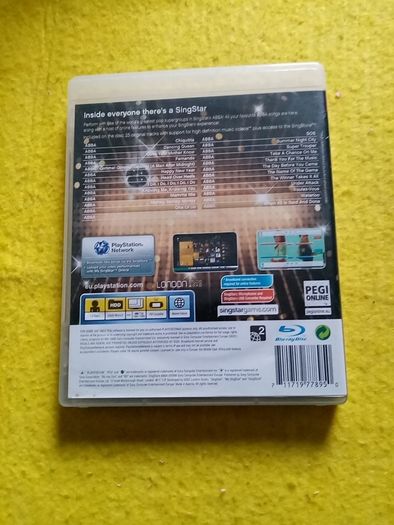 Singstar Abba PlayStation 3 ps3 games Original Pal version