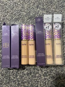 FINAL SHADES I LEFT WITH TARTE shape tape heavy duty contour concealers brand new genuine