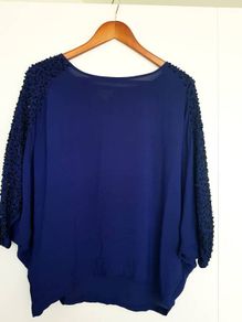 Mary Portas Batwing Top, Size 10- 14