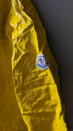 Moncler Raincoat Mustard