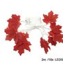 Artificial  maple Leaves Vine with lights Image 7
