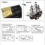 3D Metal Puzzle Jigsaw for Adults - Black Pearl Pirate Ship DIY 3D Metal Model Kits ,Ideal Christmas Birthday Gifts for Adults,307Pcs Image 5