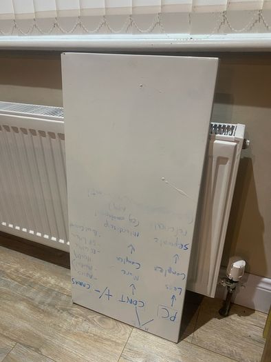 IKEA metal/magnetic memo board