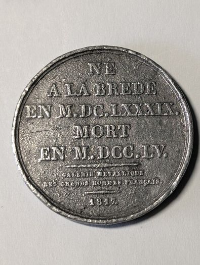 French Medal 1817