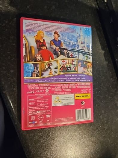 the Swan Princess DVD