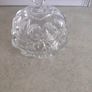 Stunning Heavy Vintage Crystal Cut Glass Lidded Pot Trinket Pot NO STAMP Image 2