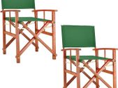 2 x Garden Chair Cannes FSC  Certified Eucalyptus Wood Foldable