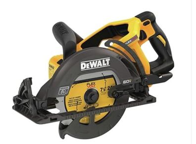 DeWalt DCS577 Flexvolt 60V Max 7-1/4" wormdrive style saw (bare tool)