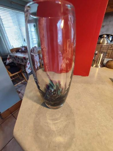 Jerpoint Glass Tulip Vases - Seascape