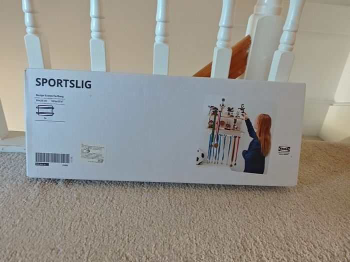 Ikea sportslig shelf