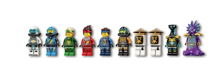 Lego Ninjago 71756 Hydro Bounty + Free Colouring Sheets