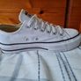 Converse chuck Taylor platform low Size 5 eu 37.5 white canvas in excellent condition Image 5