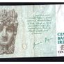 1995 Ireland IR10 James Joyce Banknote Series C. Note issued 19/05/95. Serial number DHJ956723 Image 2