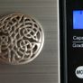 Vintage Sterling Silver 925 Round Celtic Knot Trinity Brooch Dancing Pin 1,4" - 7g Image 9