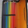 Coloured Pencils /"Monster House"/ Pencil Case/8 Coloured Pencils. Image 3