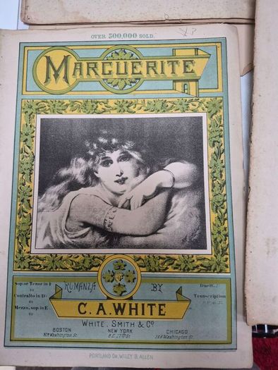 Victorian Music Sheet