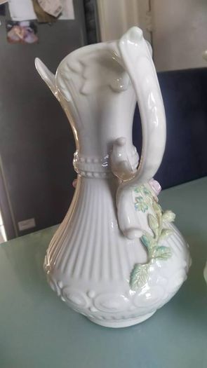 Antique Rare Belleek Pitchers