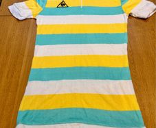 Vintage Le Coq Sportif cycling jersey 1970's/80's