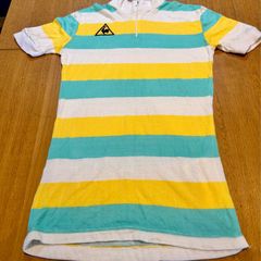 Vintage Le Coq Sportif cycling jersey 1970's/80's
