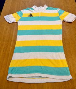 Vintage Le Coq Sportif cycling jersey 1970's/80's