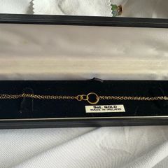 ladies 9ct gold bracelet
