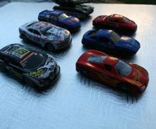 Set of small vehicles
