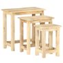 Nesting Tables 3 pcs Solid Mango Wood Image 9