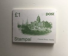 Irish stamps, definitive booklet, architectural series