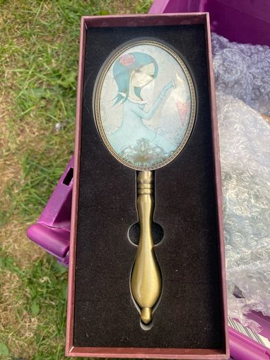 Santoro Gorjuss Metal Hand Mirror