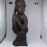 Pair of Vintage Handcarved Wooden African Tribal Figures ( Male ) Image 7